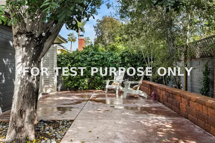 Demo/Test Data 1865 Mission Cliff Drive, University Heights, Ca 92116
