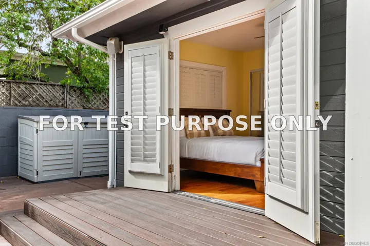 Demo/Test Data 1865 Mission Cliff Drive, University Heights, Ca 92116