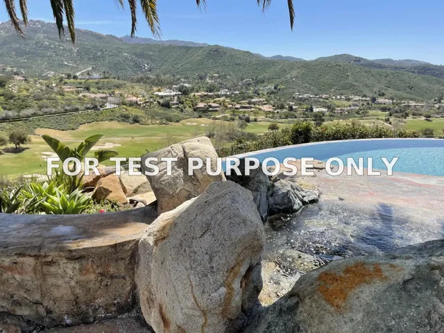 Demo/Test Data 14155 Bryce Point, Poway, Ca 92064