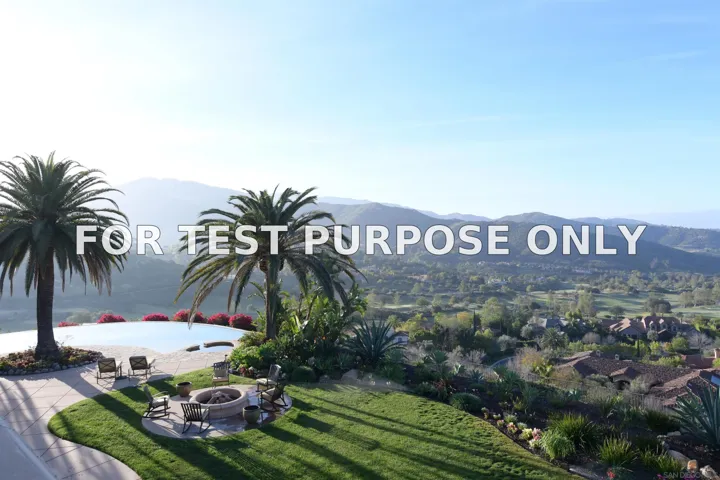 Demo/Test Data 14155 Bryce Point, Poway, Ca 92064