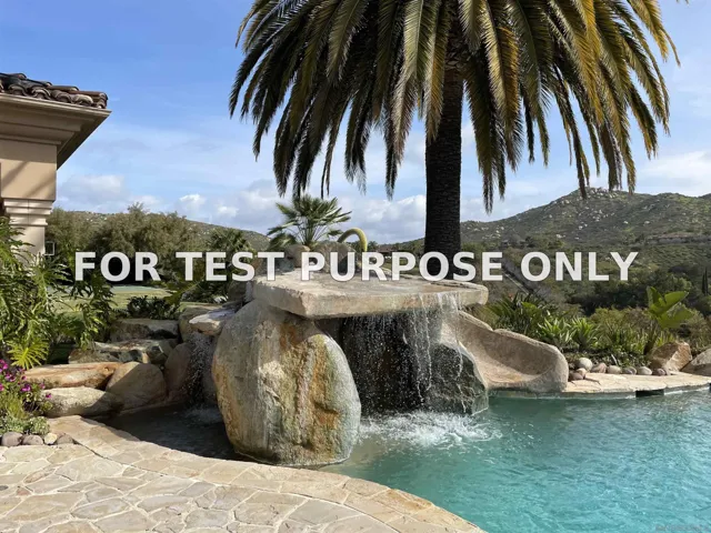 Demo/Test Data 14155 Bryce Point, Poway, Ca 92064