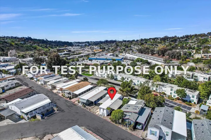 Demo/Test Data 3030 Oceanside Blvd Unit Spc 48, Oceanside, Ca 92054