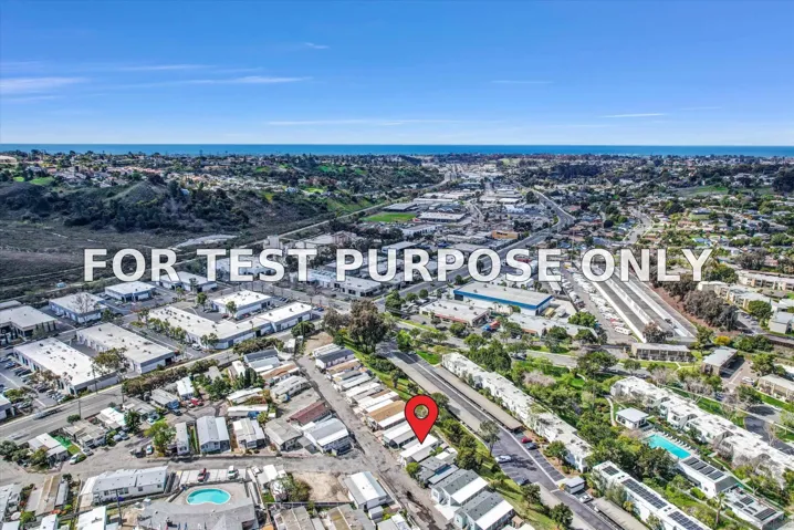 Demo/Test Data 3030 Oceanside Blvd Unit Spc 48, Oceanside, Ca 92054