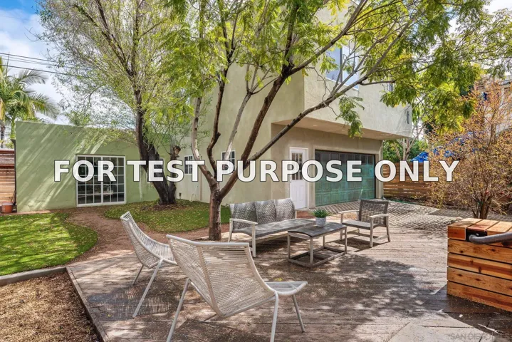 Demo/Test Data 4605-4607 Terrace Dr, San Diego, Ca 92116