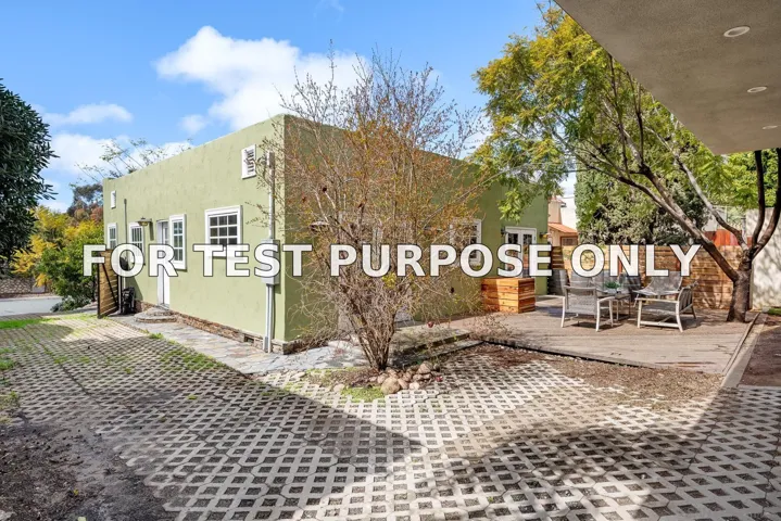 Demo/Test Data 4605-4607 Terrace Dr, San Diego, Ca 92116