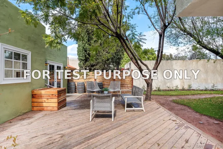 Demo/Test Data 4605-4607 Terrace Dr, San Diego, Ca 92116