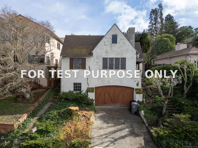 Demo/Test Data 2309 Leimert Blvd, Oakland, Ca 94602