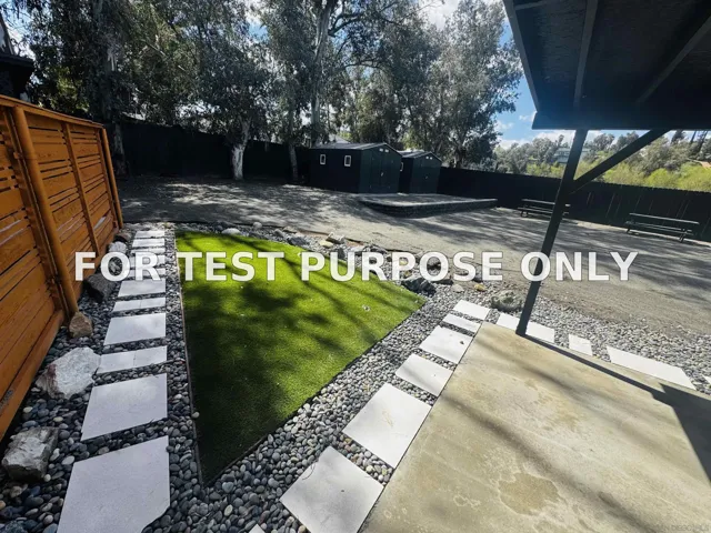 Demo/Test Data 9174 Winter Gardens Blvd., Lakeside, Ca 92040