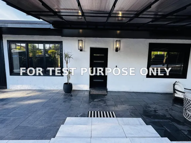Demo/Test Data 9174 Winter Gardens Blvd., Lakeside, Ca 92040