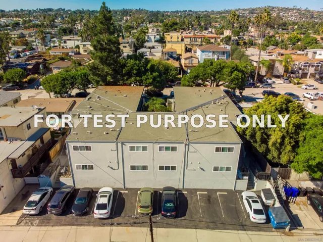 Demo/Test Data 2125 Reed Avenue, San Diego, Ca 92109