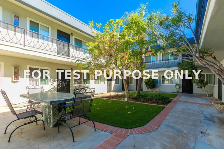 Demo/Test Data 2125 Reed Avenue, San Diego, Ca 92109