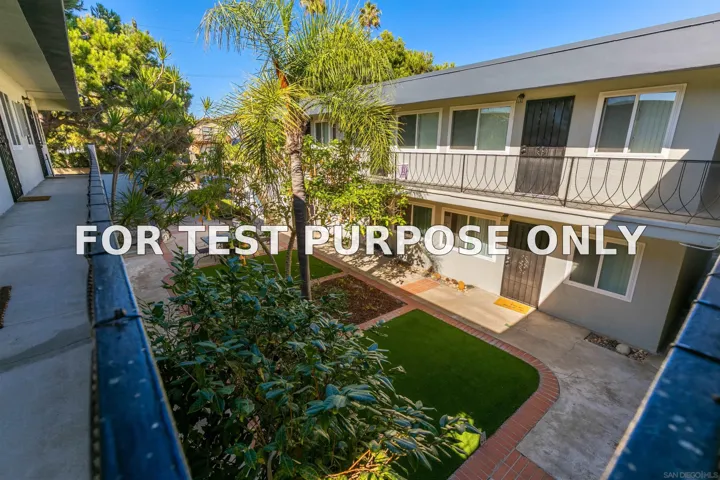 Demo/Test Data 2125 Reed Avenue, San Diego, Ca 92109