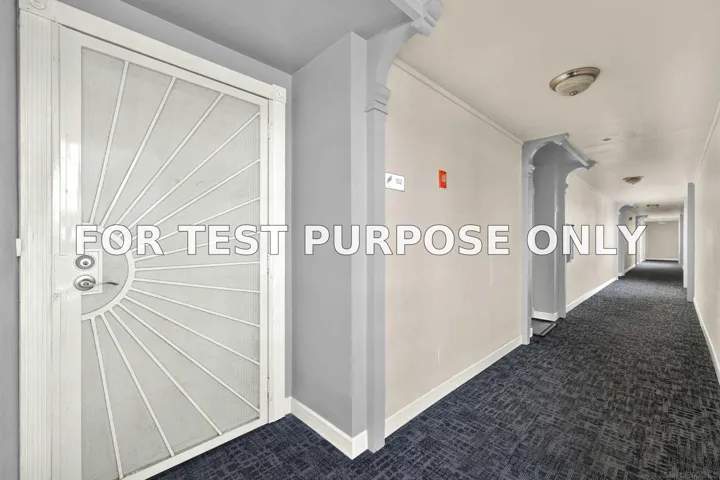 Demo/Test Data 4015 Crown Point Dr Unit 102, San Diego, Ca 92109