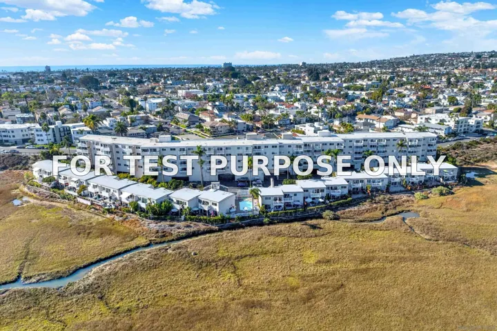 Demo/Test Data 4015 Crown Point Dr Unit 102, San Diego, Ca 92109