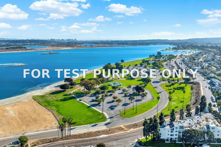 Demo/Test Data 4015 Crown Point Dr Unit 102, San Diego, Ca 92109