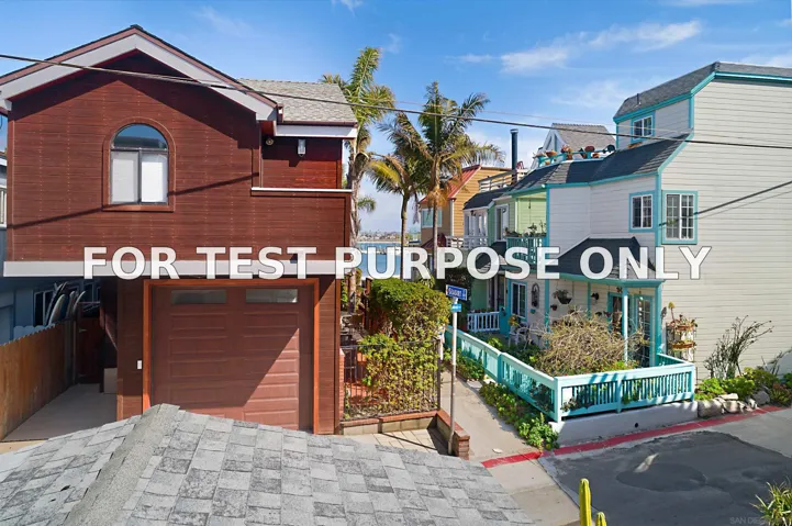 Demo/Test Data 826 Seagirt Ct, San Diego, Ca 92109
