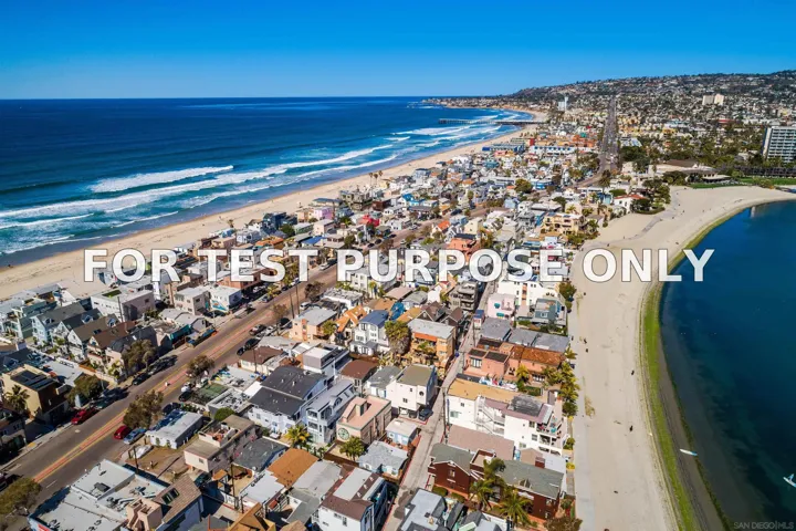 Demo/Test Data 826 Seagirt Ct, San Diego, Ca 92109