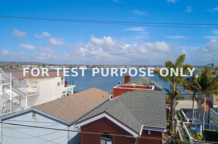 Demo/Test Data 826 Seagirt Ct, San Diego, Ca 92109