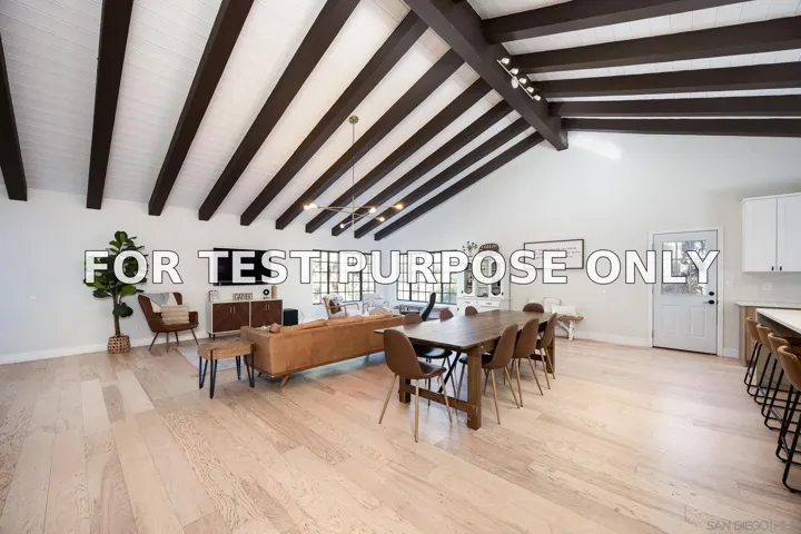 Demo/Test Data 9903 Shadow Rd, La Mesa, Ca 91941