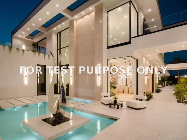 Demo/Test Data 6283 La Jolla Scenic Drive S, San Diego, Ca 92037