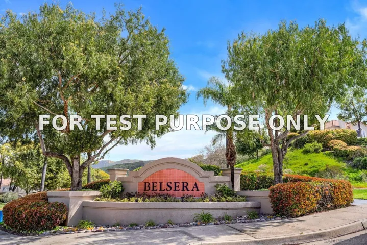 Demo/Test Data 11106 Portobelo Dr, San Diego, Ca 92124