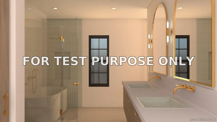 Demo/Test Data 1826 Galveston St, San Diego, Ca 92110