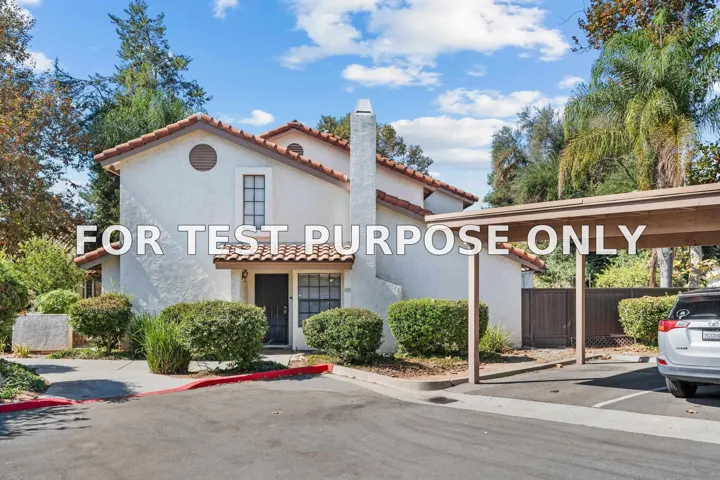 Demo/Test Data 1651 S Juniper Unit 185, Escondido, Ca 92025
