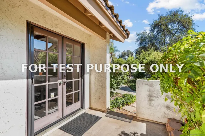 Demo/Test Data 1651 S Juniper Unit 185, Escondido, Ca 92025