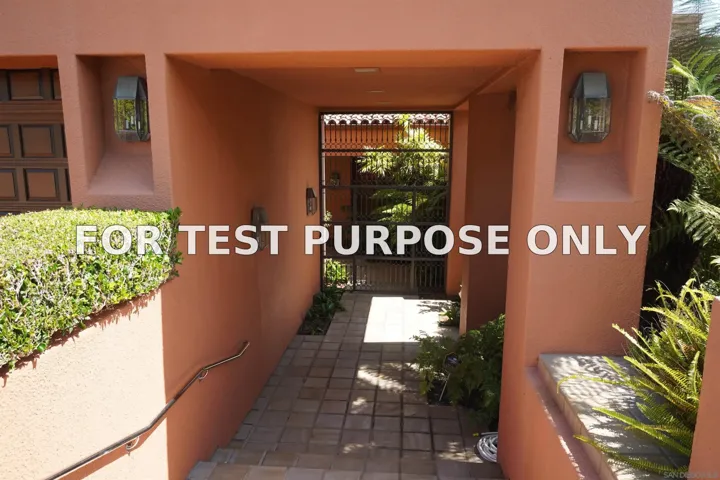 Demo/Test Data 5717 Baja Mar, La Jolla, Ca 92037