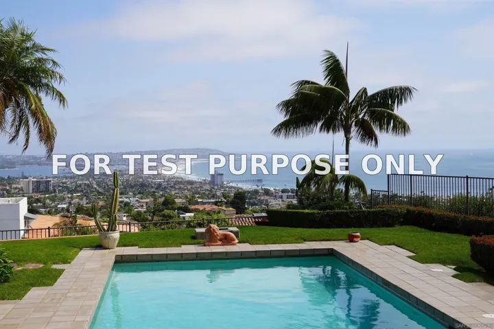 Demo/Test Data 5717 Baja Mar, La Jolla, Ca 92037