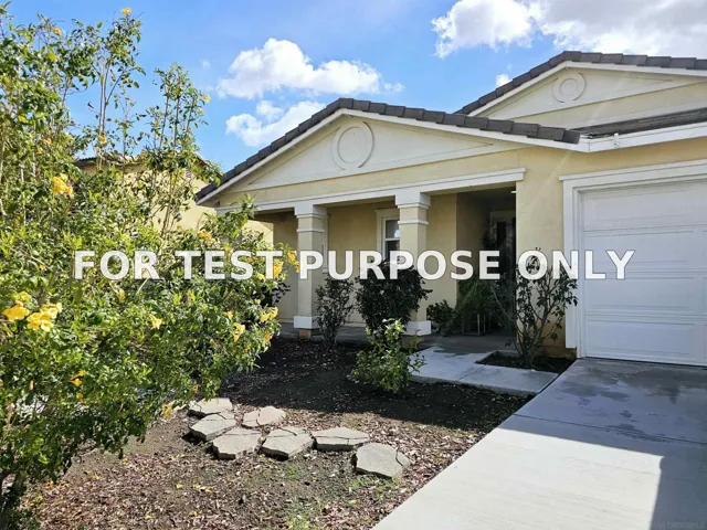 Demo/Test Data 33129 Big Range Dr, Winchester, Ca 92545