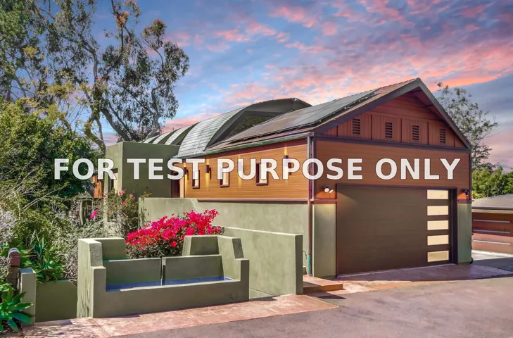 Demo/Test Data 3566 Albatross St, San Diego, Ca 92103