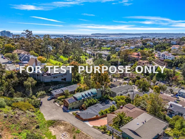 Demo/Test Data 3566 Albatross St, San Diego, Ca 92103