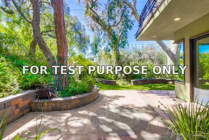 Demo/Test Data 3566 Albatross St, San Diego, Ca 92103