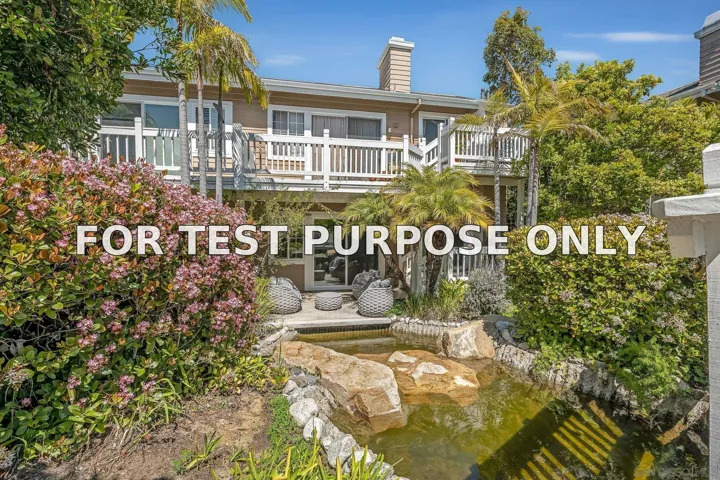 Demo/Test Data 8585 Via Mallorca Unit 1, La Jolla, Ca 92037
