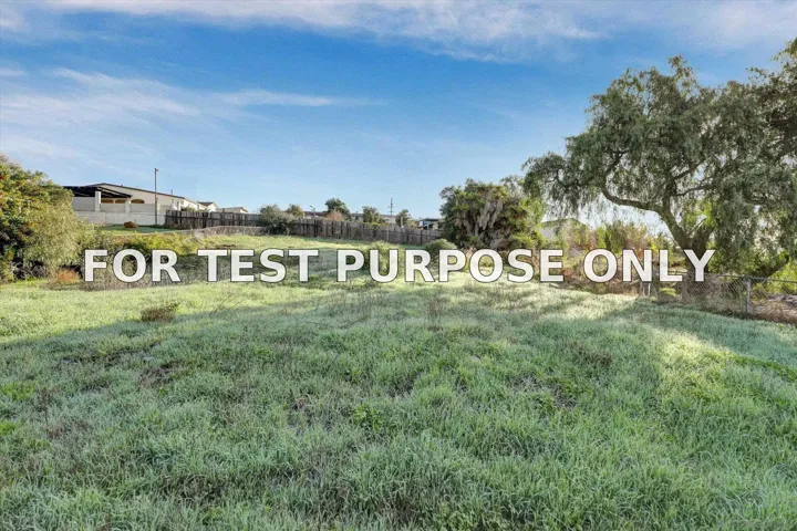 Demo/Test Data 1915-17 Westinghouse St, San Diego, Ca 92111