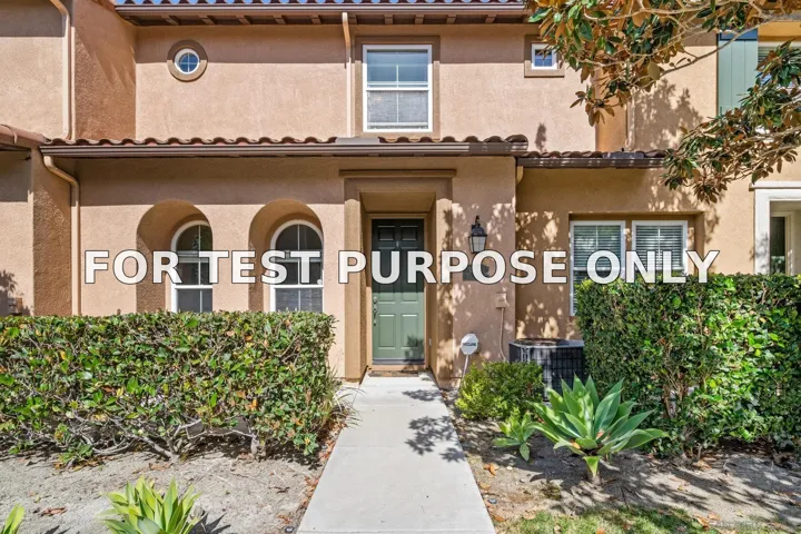 Demo/Test Data 17071 Calle Trevino Unit 8, San Diego, Ca 92127