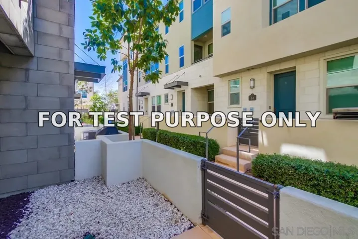 Demo/Test Data 16755 Coyote Bush Dr Unit 75, San Diego, Ca 92127