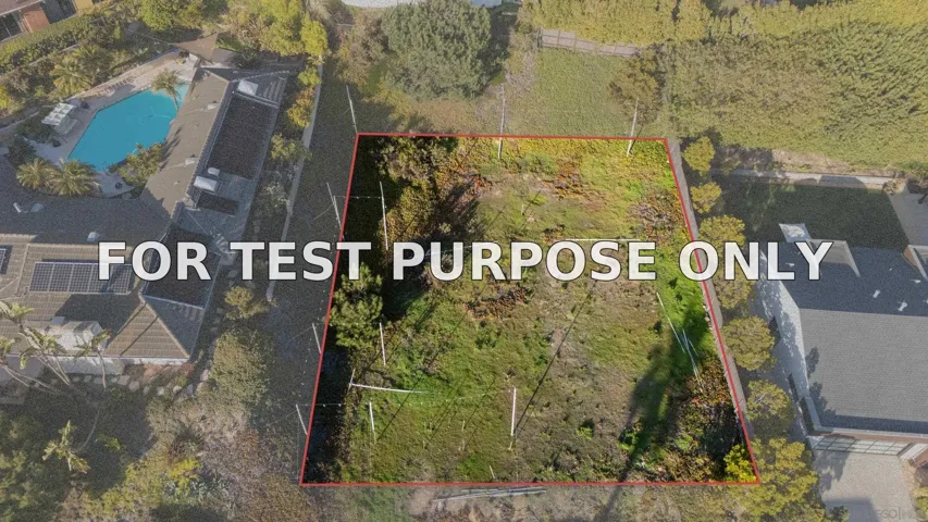 Demo/Test Data 1510 1510 Copa De Oro Dr Unit 84, La Jolla, Ca 92037