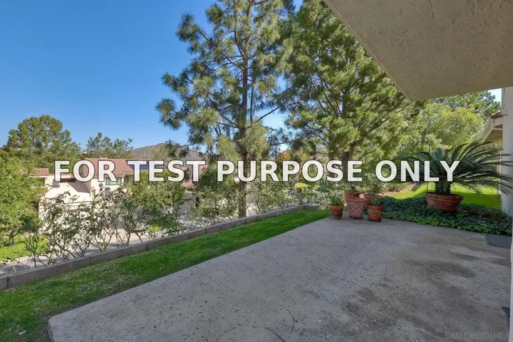 Demo/Test Data 17730 Valle De Lobo, Poway, Ca 92064