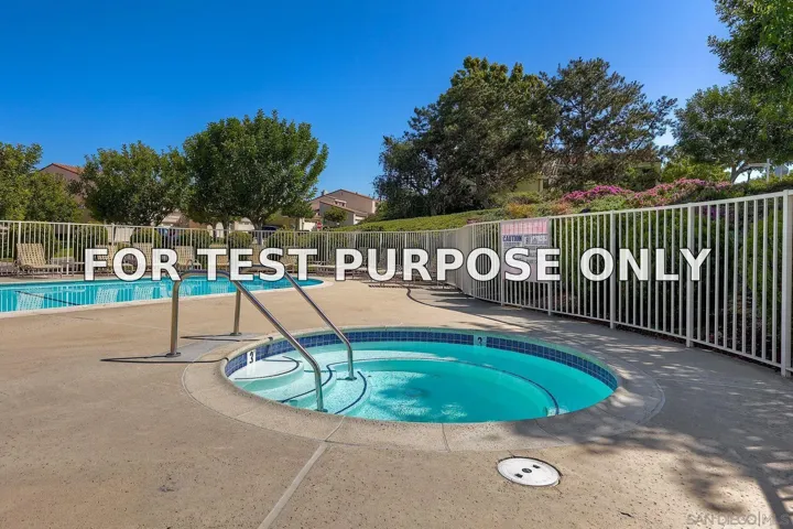 Demo/Test Data 17730 Valle De Lobo, Poway, Ca 92064