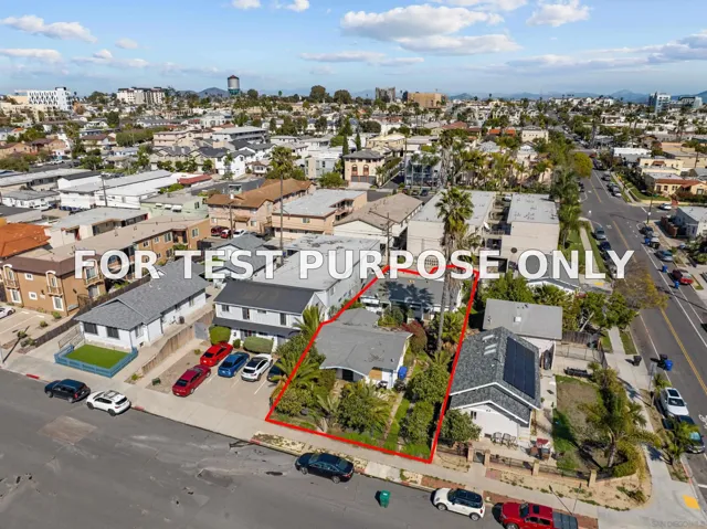 Demo/Test Data 4011-15 Mississippi St, San Diego, Ca 92104