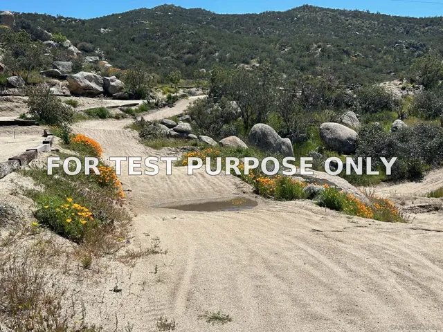 Demo/Test Data 48660 Sycamore Fall Unit 983b4, Aguanga, Ca 92536