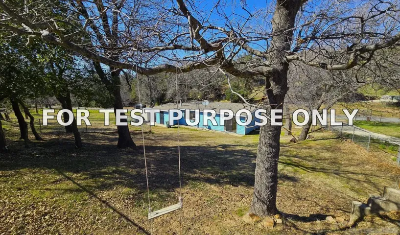 Demo/Test Data 2726 Salton Vista Dr, Julian, Ca 92036