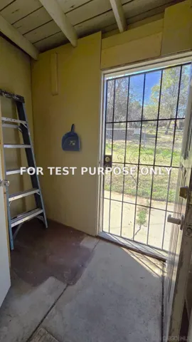 Demo/Test Data 2726 Salton Vista Dr, Julian, Ca 92036