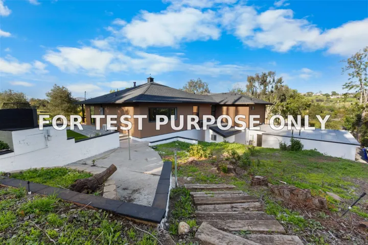 Demo/Test Data 2101 Monte Vista Drive, Vista, Ca 92084