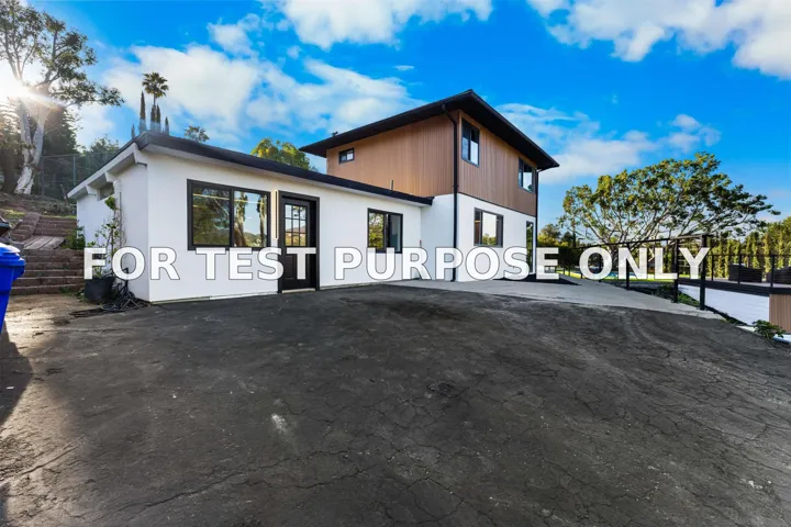 Demo/Test Data 2101 Monte Vista Drive, Vista, Ca 92084
