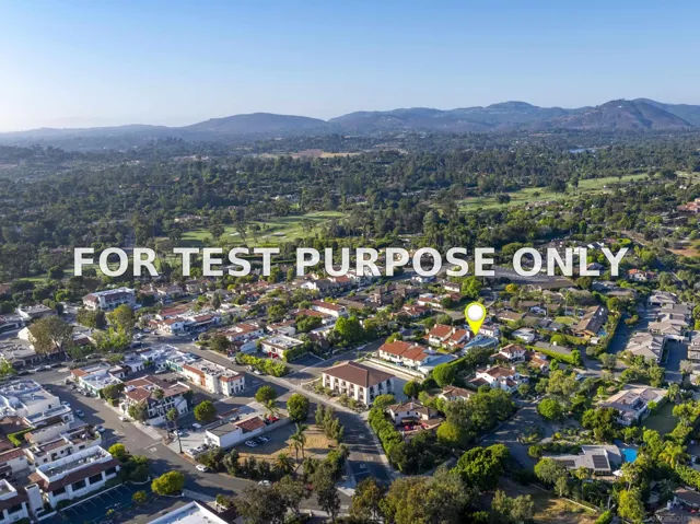 Demo/Test Data 6129 La Flecha, Rancho Santa Fe, Ca 92067