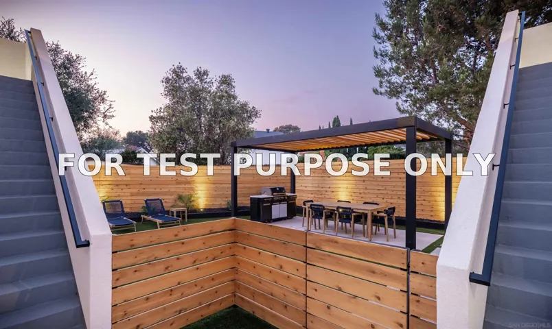 Demo/Test Data 4674-78 Firestone, San Diego, Ca 92117