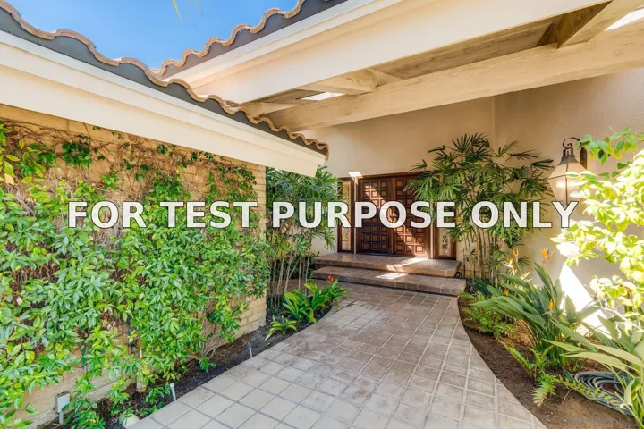 Demo/Test Data 3013 Woodford Dr, La Jolla, Ca 92037